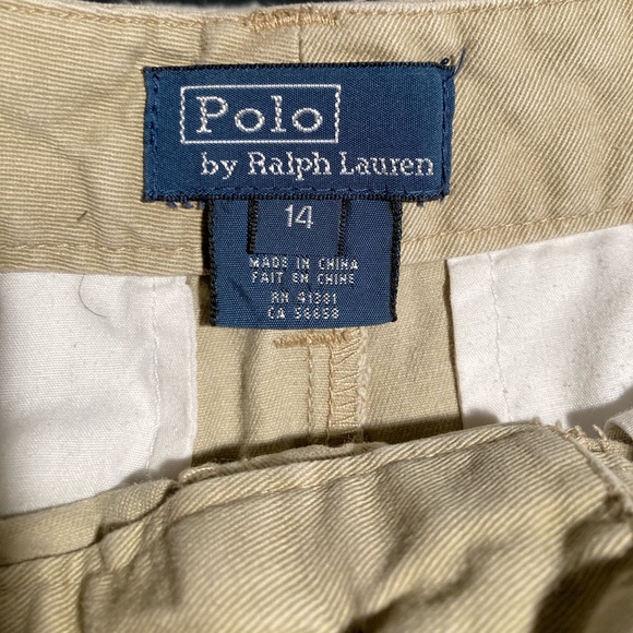 Khaki POLO by RL shorts - Picture 2 of 7